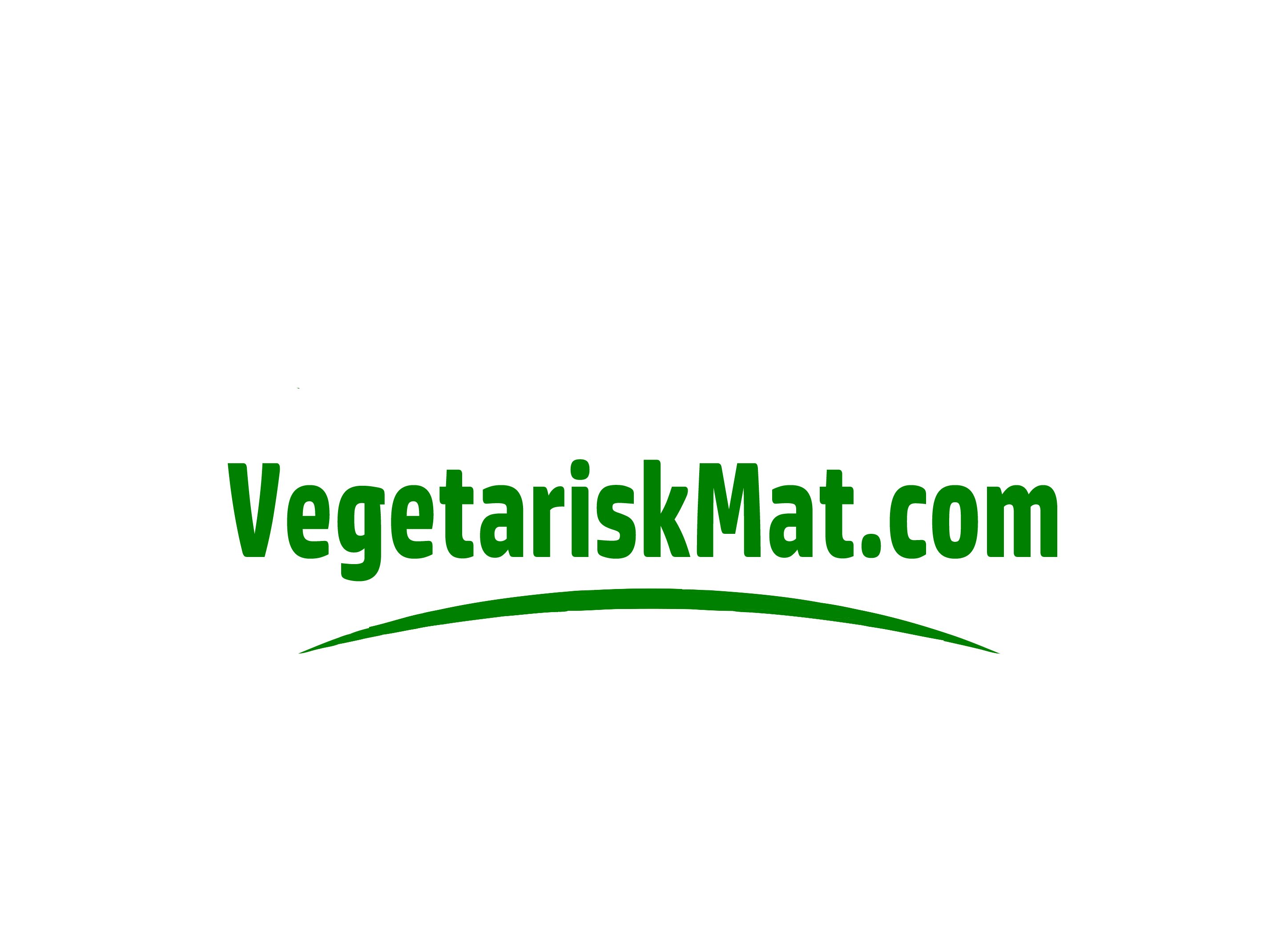 Vegetarisk mat logotyp